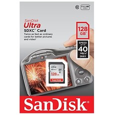 SanDisk Ultra 128GB SDXC Memory Card