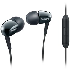 Philips SHE3905 In-Ear Headphones with Mic - Black