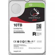 Seagate IronWolf Pro 10TB 3.5-inch NAS Hard Drive (ST10000NE0004)