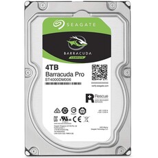 Seagate BarraCuda Pro 4TB 3.5-inch Hard Drive (ST4000DM006)