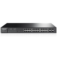 TP-LINK JetStream 24-Port Gigabit PoE+ Smart Switch (TL-SG2424P)