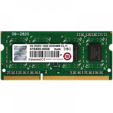 Transcend 2GB DDR3 1600MHz Notebook Memory Module (TS256MSK64V6N)