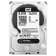 WD Black 6TB 3.5-inch Desktop Hard Drive (WD6001FZWX)