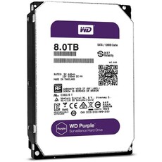 WD Purple 8TB 3.5-inch Surveillance Hard Drive (WD80PUZX)