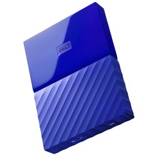 WD My Passport Portable 2TB 2.5-inch Hard Drive - Blue