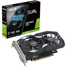 ASUS Dual GeForce GTX 1650 OC Edition 4GB GDDR6 EVO Graphics Card (90YV0EZD-M0NA00)