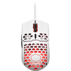 CoolerMaster MasterMouse  MM711 Ultra Light  Gaming Mouse (MM-711-WWOL1), Matte White