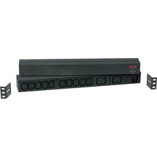 APC Rack PDU,Basic, 1U, 16A,208&230V, (10)C13&(2)C19 (AP9559)