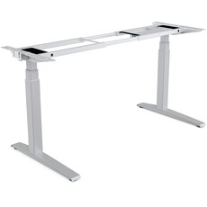 Fellowes Levado height Adjustable Desk (Base only) - Silver (9708601)