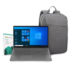 Lenovo V15 G2 ITL Notebook PC (82KB00S2SA) + Free Lenovo 15.6" Casual BackPack - Grey (4X40T84058) & Microsoft 365 Family (6GQ-01560)