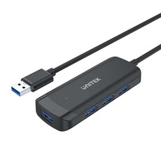 Unitek uHUB Q4 4 Ports Powered USB 3.0 Hub (H1111E) - With 150cm Long Cable