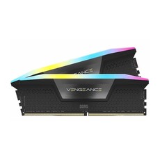 Corsair VENGEANCE RGB 32GB (2 x 16GB) DDR5 DRAM 5600MHz C36 Black Memory Kit (CMH32GX5M2B5600C36K)