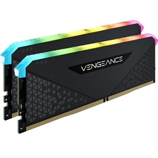 Corsair VENGEANCE RGB RS 16 GB (1 x 16 GB) DDR4 DRAM 3600MHz C18 Black Memory Kit (CMG16GX4M1D3600C18)