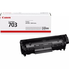 Genuine Canon 703 Black Laser Toner Cartridge (7616A005AA)