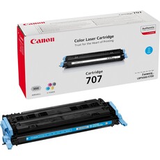 Genuine Canon 707 Cyan Laser Toner Cartridge (9423A004AA)