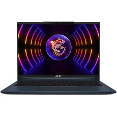 MSI Stealth 16Studio A13VF Gaming Notebook PC - Core i7-13700H / 16" QHD+ / 32GB RAM / 1TB SSD / NVIDIA RTX 4060 8GB / Win 11 Home / Star Blue (A13VF-081ZA)