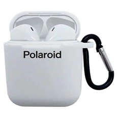 Polaroid Wireless Stereo Earbuds (White Silicon) (PWS119WH)