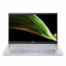 Acer Swift X Notebook PC - Ryzen 7-5700U / 14.0" FHD / 8GB RAM / 512GB SSD / NVIDIA GeForce GTX 1650 4GB GDDR6 Graphics / Win 11 Home / Gold Silver (NX.AC2EA.007)