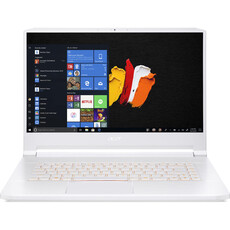 Acer Concept D CN715-71P-74RE Notebook PC  - Core i7-9750H / 15.6" UHD / 32GB RAM / 1TB SSD / NVIDIA Quadro RTX 5000 16G-GDDR6 / Win 10 Pro / White (NX.C4PEA.001)