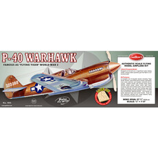 Kit guillow balsa wwii (p-40 warh) 702mm