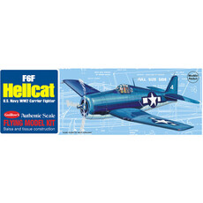 Kit guillow balsa wwii (f6f hellca)419mm