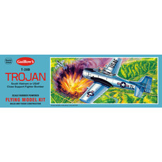 Kit guillow balsa (t-28d trojan) 410mm