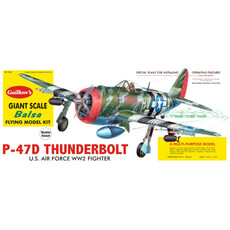 Kit guillow balsa wwii (p-47 tbolt)780mm