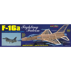 Kit guill balsa f-16a jet fighter 460mm