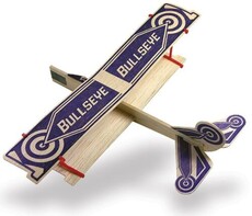 Kit guill balsa bullseye biplane chuckee