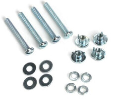 Mounting bolts & nuts dub 2-56x0 50  (4)