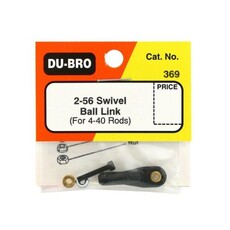 Ball link du-bro swivel 2-56 - 4-40 rod