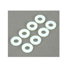 Washers dubro 4-40 nylon flat (8)