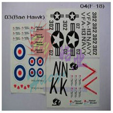 Decal set haoye (f-18) sls