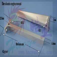 Engine mount (duralumin) hao cnc f3a sls