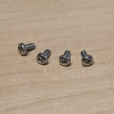 Cap screw m2.5x5 dome spline head ss (4)