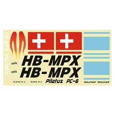 Decal mpx pilatus pc-6 (blue) disc