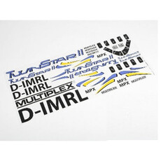 Decal sheet mpx twinstar ii disc