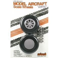 Wheels robart diam tread 3-1/4