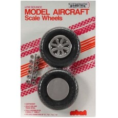 Wheels robart diam tread 3-1/2