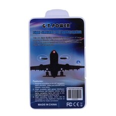 Led gtp rc flight simulated flash lights