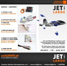 Jet large lighting set ul