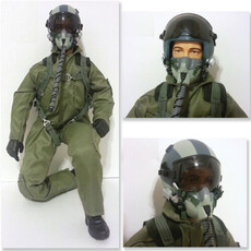 Warbird pilot jet green 1/4.5-1/4