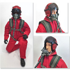 Warbird pilot jet red 1/4.5-1/4