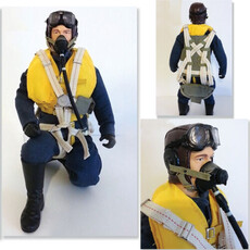 Warbird pilot wwii british raf 1/4.5-1/4