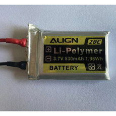 Battery lipo 3.7v 530mah 20c (h31)