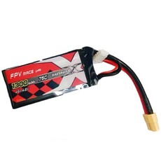 Batt maniax 4s 1300 75c (xt-60) fpv race