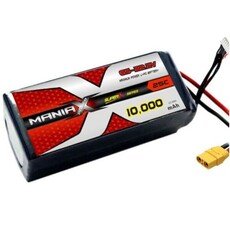 Batt maniax 6s 10000 25c (xt-90)