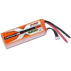 Batt maniax 6s 5200 80c (ec-5) orange