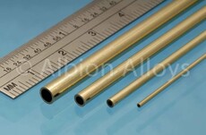 Brass tube alb 10x0.45mm