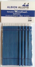 Micro brush alb regular (blue) (25)